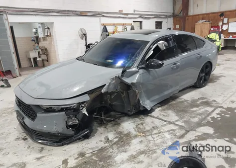 2025 Honda Accord Hybrid Sport-L из США, поврежденный, VIN 1HGCY2F70SA012220